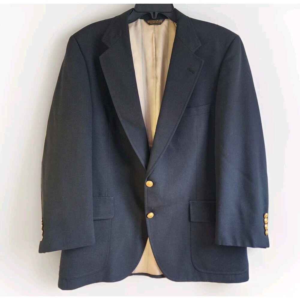 Vintage Higbee’s by Ratchet Club Black Blazer – Wimbledon Collection – Size 42